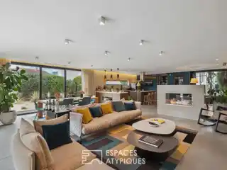 Modern Home Steps from Village Center and Schools