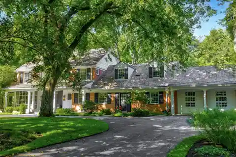 Storybook Cape Cod Set on Enchanting Apple Tree Road