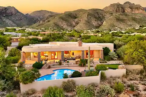 Sophisticated Living in Guard-Gated Pima Canyon with Mountain Panoramas
