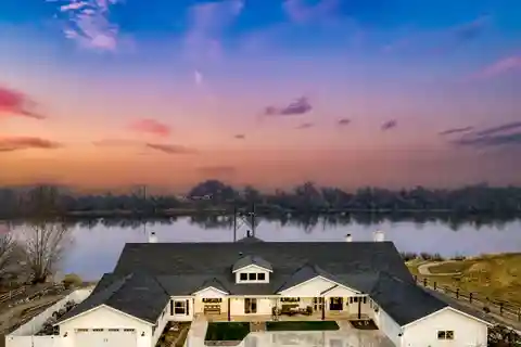 Exceptional River Front Property on Nearly Two Acres