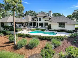 Lowcountry Modern Residence with Golf and Tidal Marsh Views