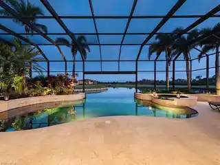 Custom Harbourside Home at Shadow Wood Preserve