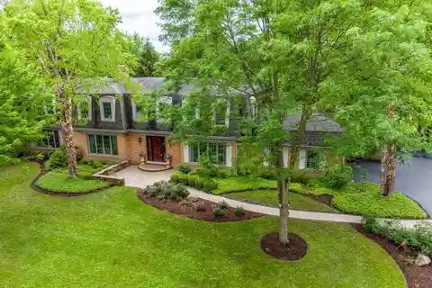 Updated Libertyville Retreat on Expansive Acre Lot