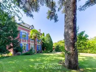 Charming Mansion with Lush Garden