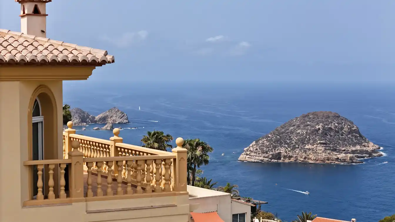 Incredible Two-level Home with Terrace Overlooking Portichol Island