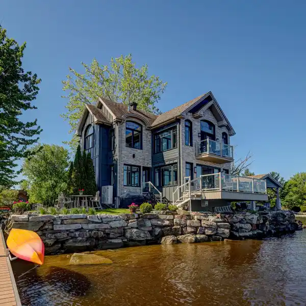 UNPARALLELED WATERFRONT LIVING ON A PRIVATE PENINSULA