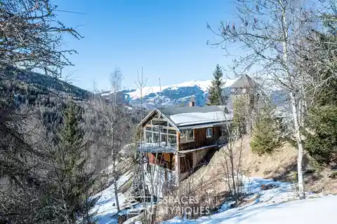 Secluded Chalet with Spectacular Alpine Setting