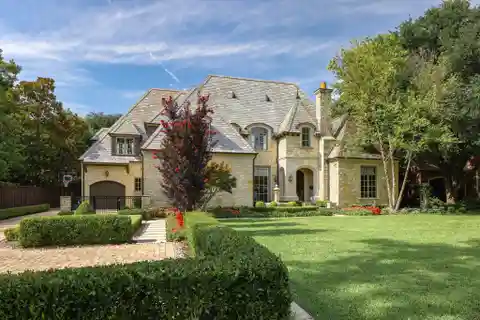 French-Inspired Custom Home in Preston Hollow