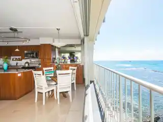 Direct Oceanfront Two Bedroom Condo