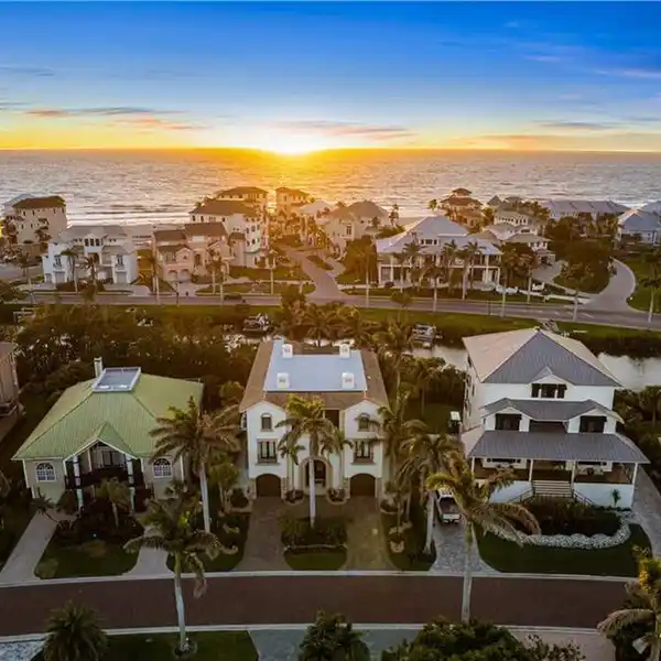 RENOVATED COASTAL CONTEMPORARY GULF-ACCESS ESTATE