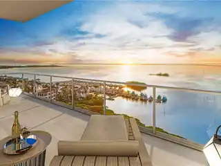 Residence on the Grounds of Exclusive Gated Waterfront Community