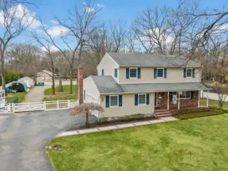 Private Equestrian Colonial with Rare Workshop Barn