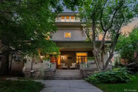 Classic Three-story Denver Square