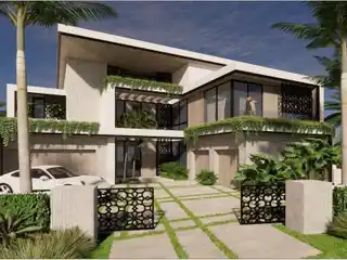 New Gated Organic Modern Intracoastal Estate