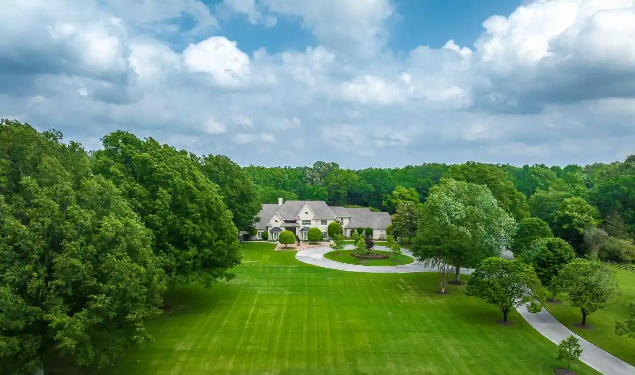 Gated 10-acre Estate with Main Home Plus Guest House