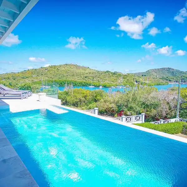 BEAUTIFUL ENGLISH HARBOR VILLA WITH EXPANSIVE OUTLOOK