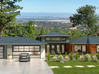 Sustainable Luxury Retreat Overlooking Scenic Valley Horizons