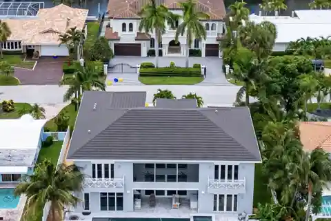 Custom Waterfront Home in Exclusive Bel Marra