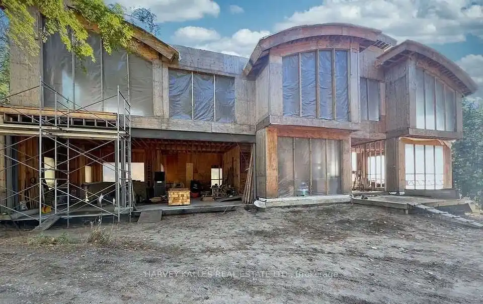 Opportunity to Complete a Sprawling Mansion on Nearly Ten Acres