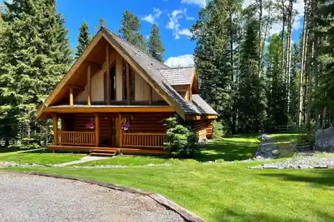 Custom Built Scribed Log Home