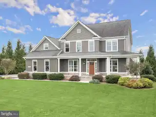 Custom Colonial Overlooking Preserved Scenic Countryside