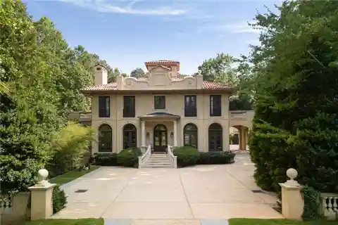 European-Style Home on 1.7 Gated Acres