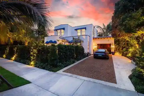 Newly Built Mission Revival Home and Guest House