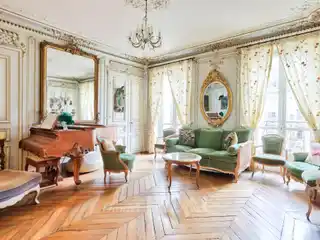 Elegant 19th-Century Apartment with Balcony Charm