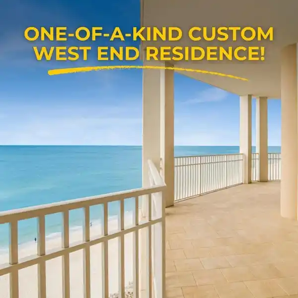 ONE-OF-A-KIND GULF-FRONT RESIDENCE AT VISTA DEL MAR