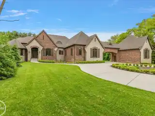 Stunning Custom Ranch with Six-Car Garage
