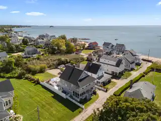 Shoreline Lifestyle Colonial with Private Beach