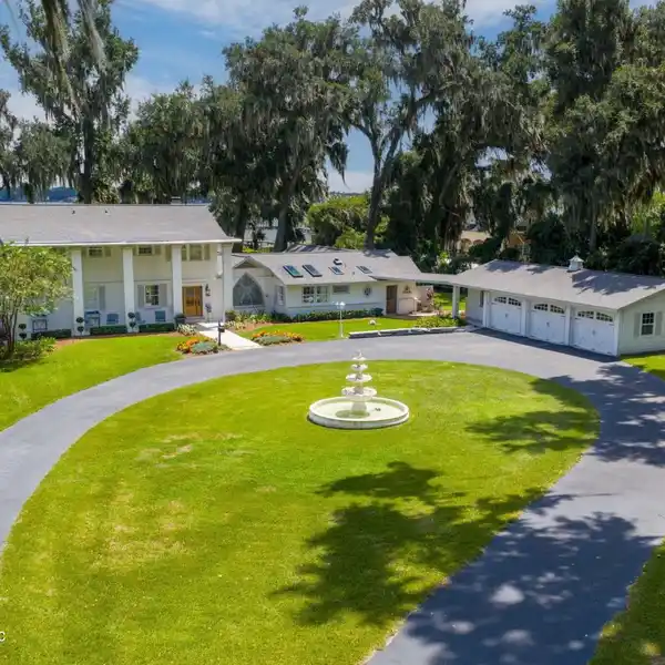 OUTSTANDING WATERFRONT ESTATE HAS ALL THE CHARM OF OLD FLORIDA