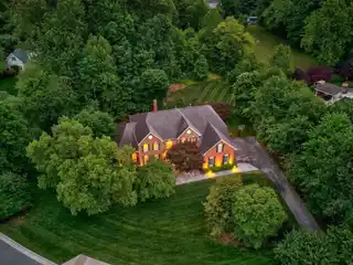 Grand Colonial with Dramatic Butterfly Staircase