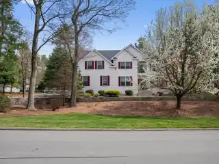 Custom Brick-Front Colonial on a Charming Cul-De-Sac