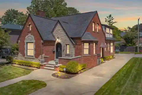 Tudor with Timeless Charm on an Oversized Lot
