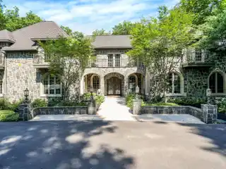 Chateau-Inspired Estate on 3.81 Acres