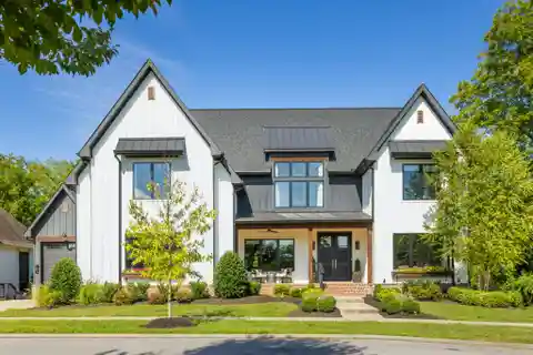 Striking Thompson's Station Home with Warm Natural Accents