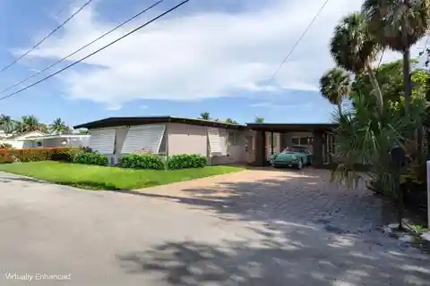 Waterfront Mid-Century Modern-Inspired Ranch