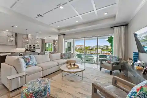 Professionally Decorated Home with Wide Lake Views