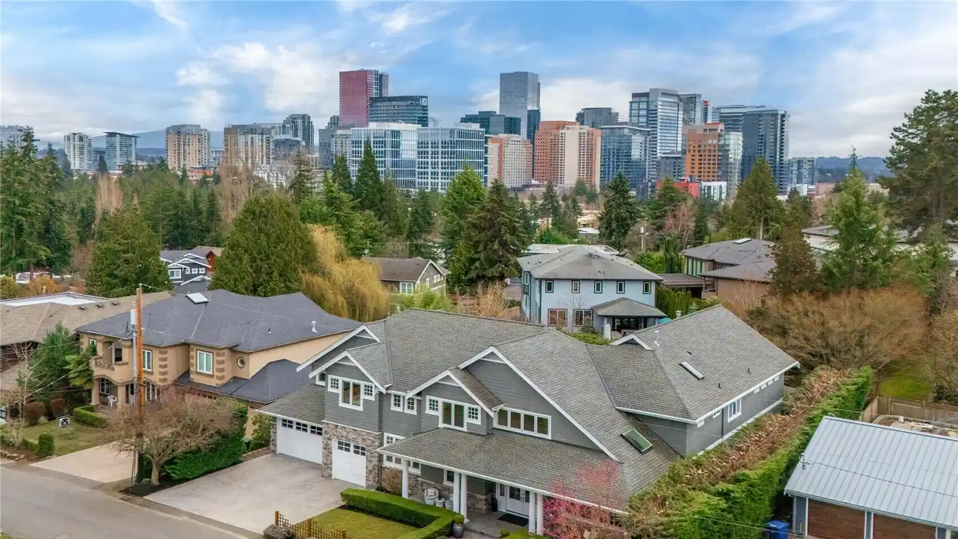 Elegant Custom Home Steps from Downtown Bellevue
