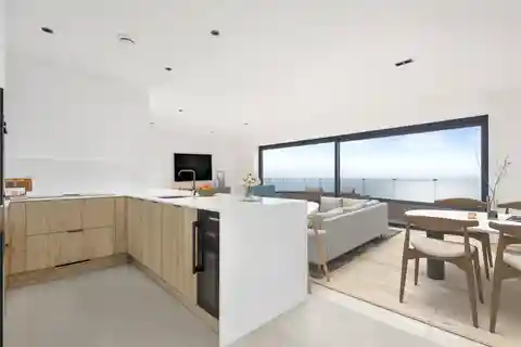 Coastal Penthouse with Stunning Sea Views