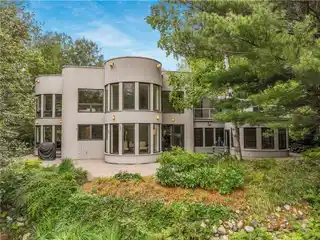 Luxury Teal Lake Residence with Theater, Observatory & Lakeside Porch