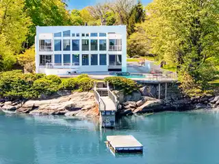 One-Of-A-Kind Contemporary Waterfront Estate