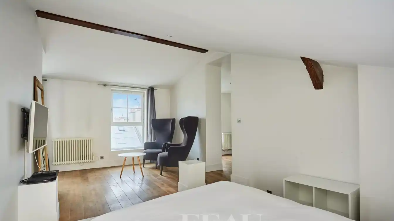 Renovated Top-floor Studio in the Heart of Saint Germain Des Prés