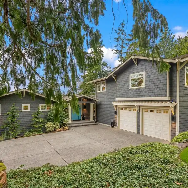 STATELY CRAFTSMAN ON A LUSH STORYBOOK LANDSCAPE