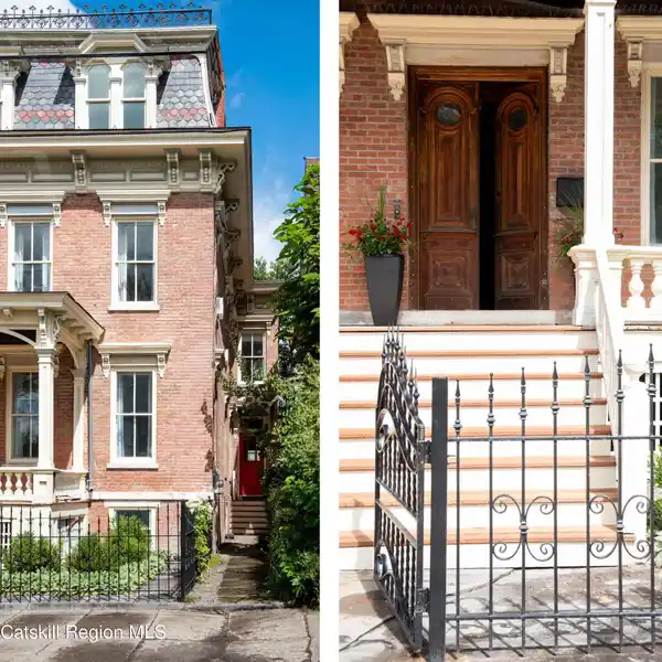 HISTORIC CIRCA 1870 ITALIANATE BRICK BROWNSTONE